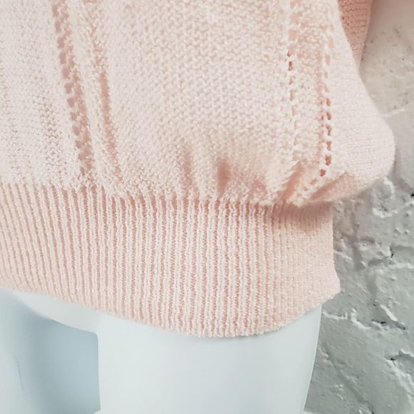 4x$25 Escorpion Baby Pink Knit  Vintage Bloise size 10 M - L - Picture 5 of 12